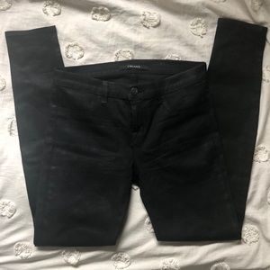 J Brand Super Skinny Jeans in Coat Steel